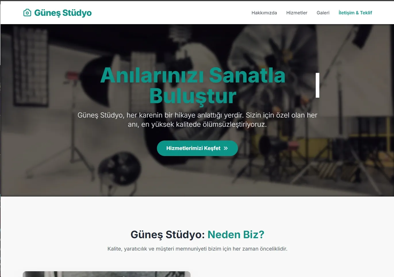 Dijital Dönüşümünüz Başlıyor: Tam Kontrollü, Açık Kaynak Fotoğraf Stüdyosu Web Sitesi Scripti